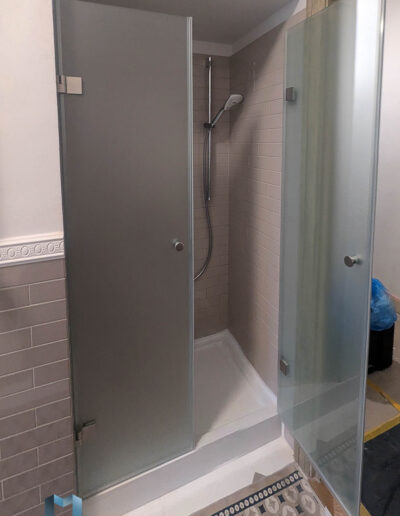 Drzwi Podwojne Do Kabiny Inox