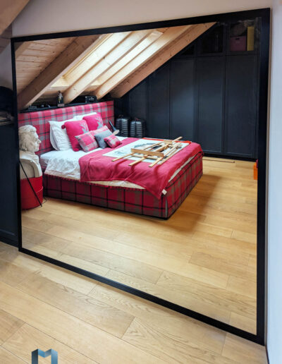 Duze Lustro Do Sypialni W Ramie