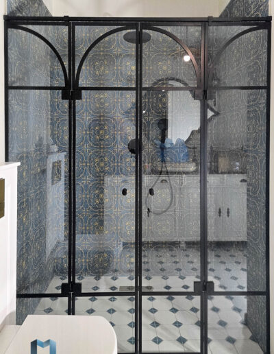 Kabina Prysznicowa W Stylu Art Deco