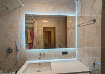 Lustrio Prostokatne Z Led Do Lazienki