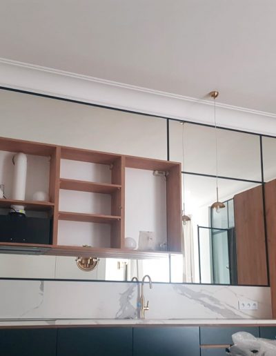 Lustro Czarne Profile