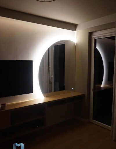 Lustro Do Pokoju Z Led