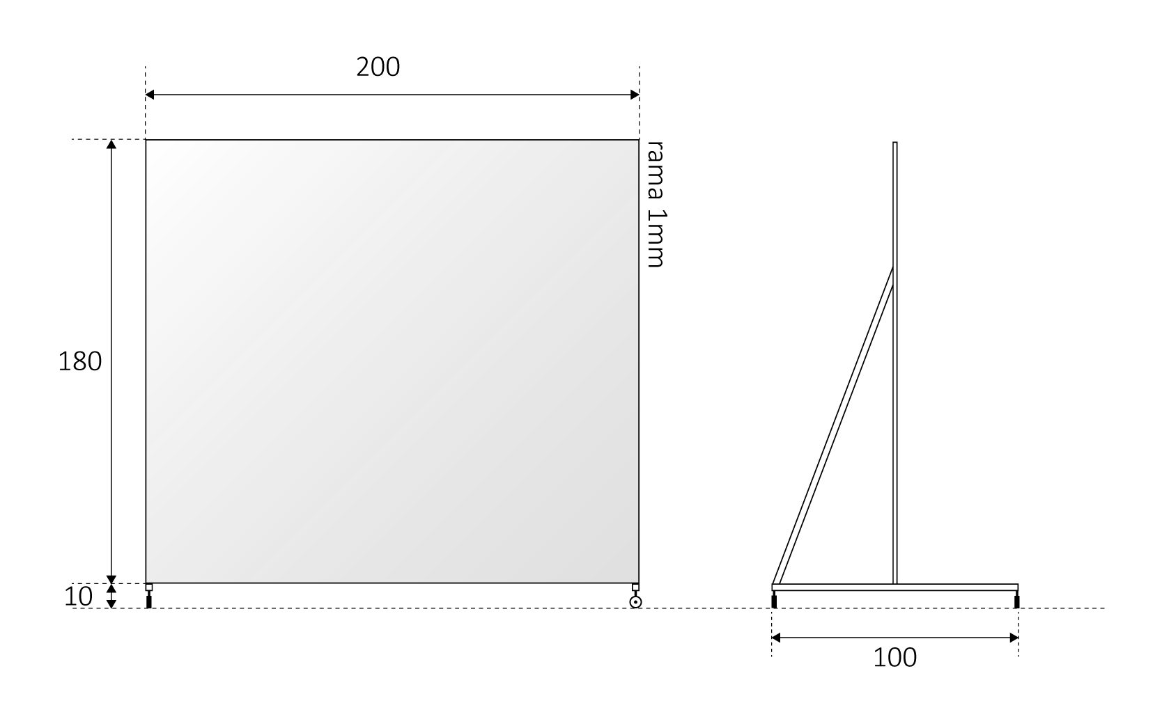 Lustro Na Kolkach Schemat Mojeszklo 03 Lustro Na Kolkach Schemat Mojeszklo 03