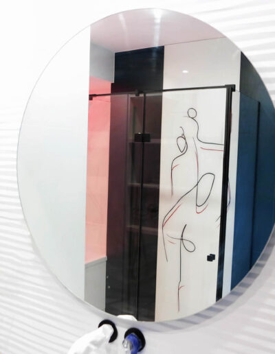 Lustro Okrag Na Wymiar