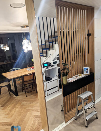 Lustro Z Lamelami Do Pokoju