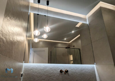 Lustro Z Poswiata Lazienkowe Nad Umywalke