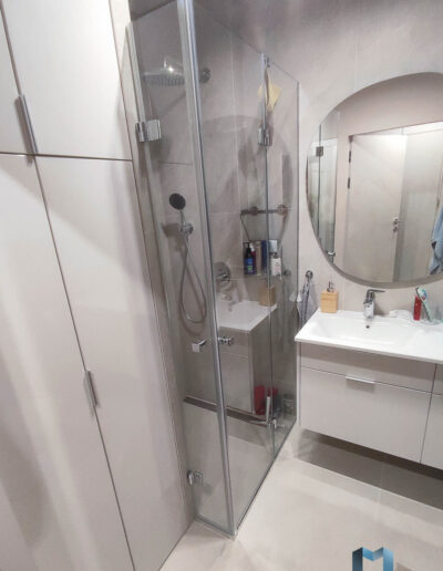 Narożna Kabina Do Malej Lazienki