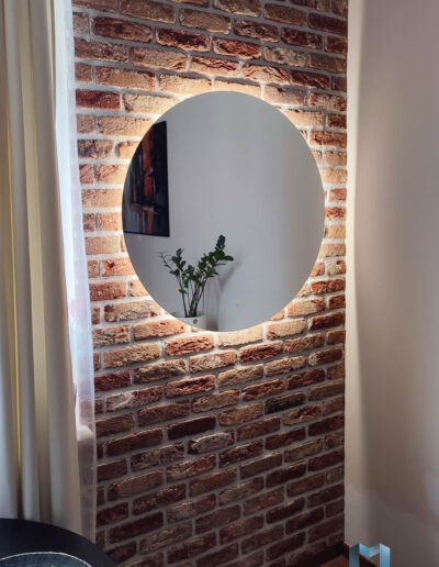 Okragle Lustro Led Do Pokoju