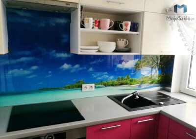 Panel Szklany Nad Blat Plaza