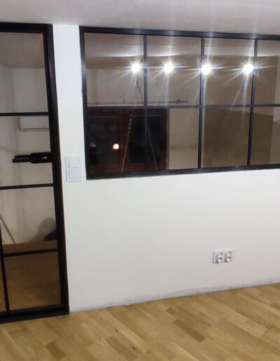 Przeszklenie Loft W Scianie
