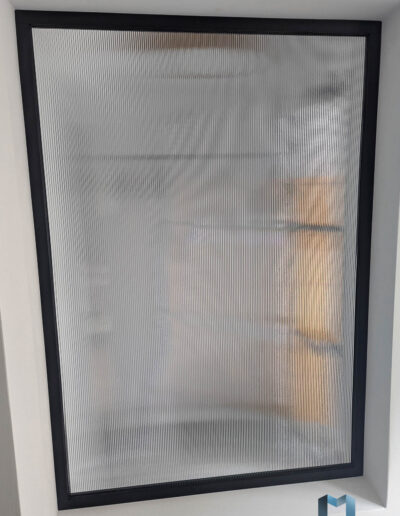 Przeszklenie W Scianie Szkło Ornamentowe Visiosun