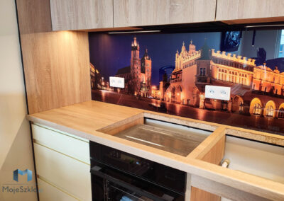 Szkalny Panel Do Kuchni Rynek Krakow