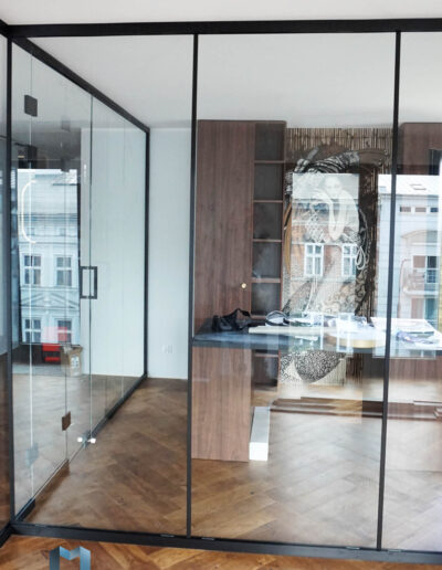 Szklane Sciany Dzialowe Podzial Wnetrza