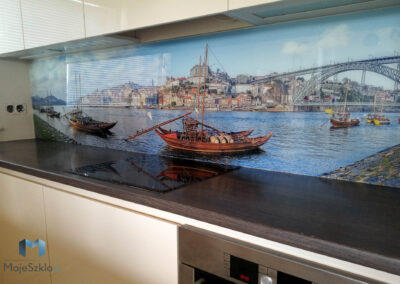 Szklany Panel Do Kuchni Portugalia