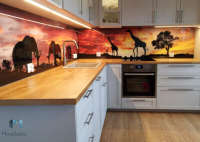 Szyba Do Kuchni Afryka