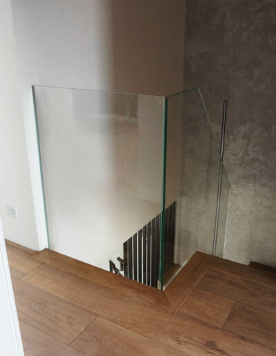 Balustrady Szklane Na Schody