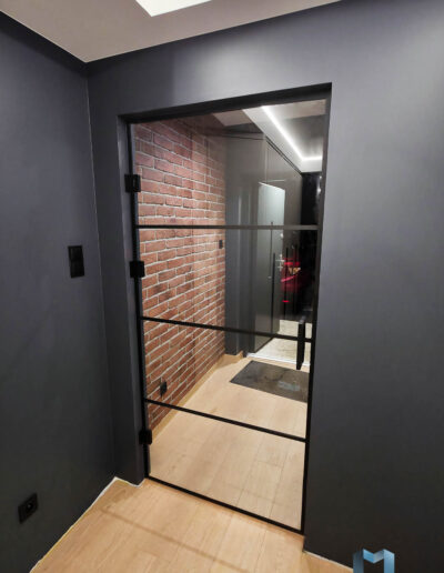 Drzwi Loftowe Do Wiatrołapu