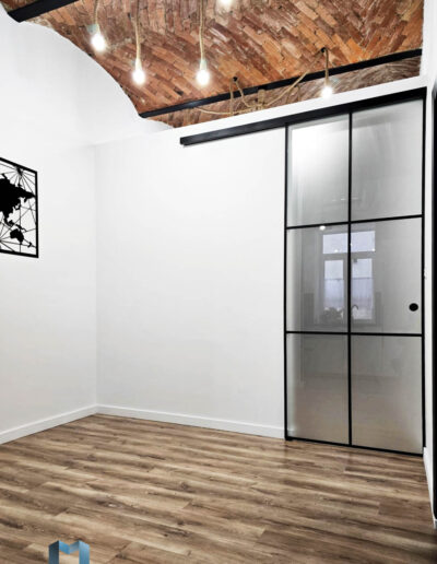 Drzwi Przesuwne W Stylu Loft​ Matowe
