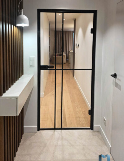 Drzwi Wewnętrzne Szklane​ Loft