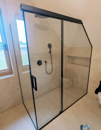 Kabina Prysznicowa Przesuwna Pod Skos