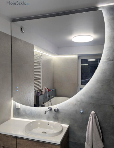 Lustro Led Z Włącznikiem Dotykowym​