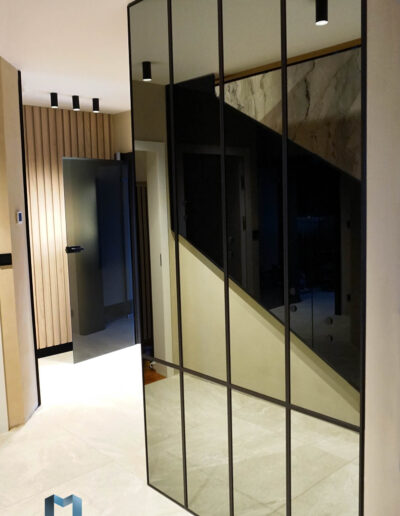 Lustro Loft Ze Szprosami​