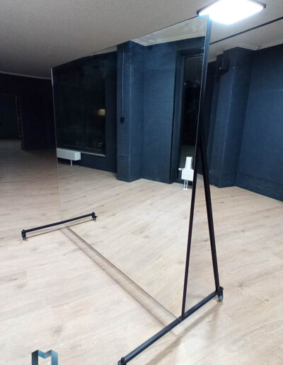 Lustro Na Kółkach Sala Fitness​