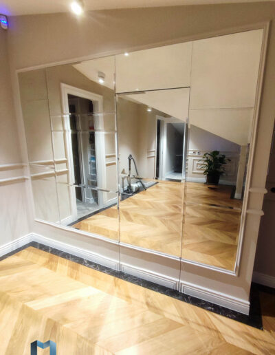 Lustro W Stylu Glamour Mozaika