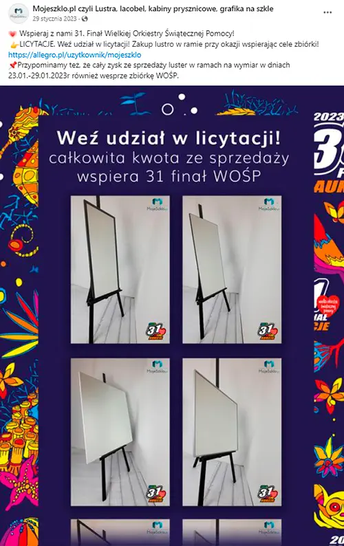 Mojeszklo Wosp 2023 Mojeszklo Wosp 2023