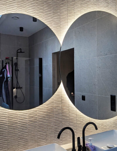 Okragle Lustra Nachodzace Na Siebie