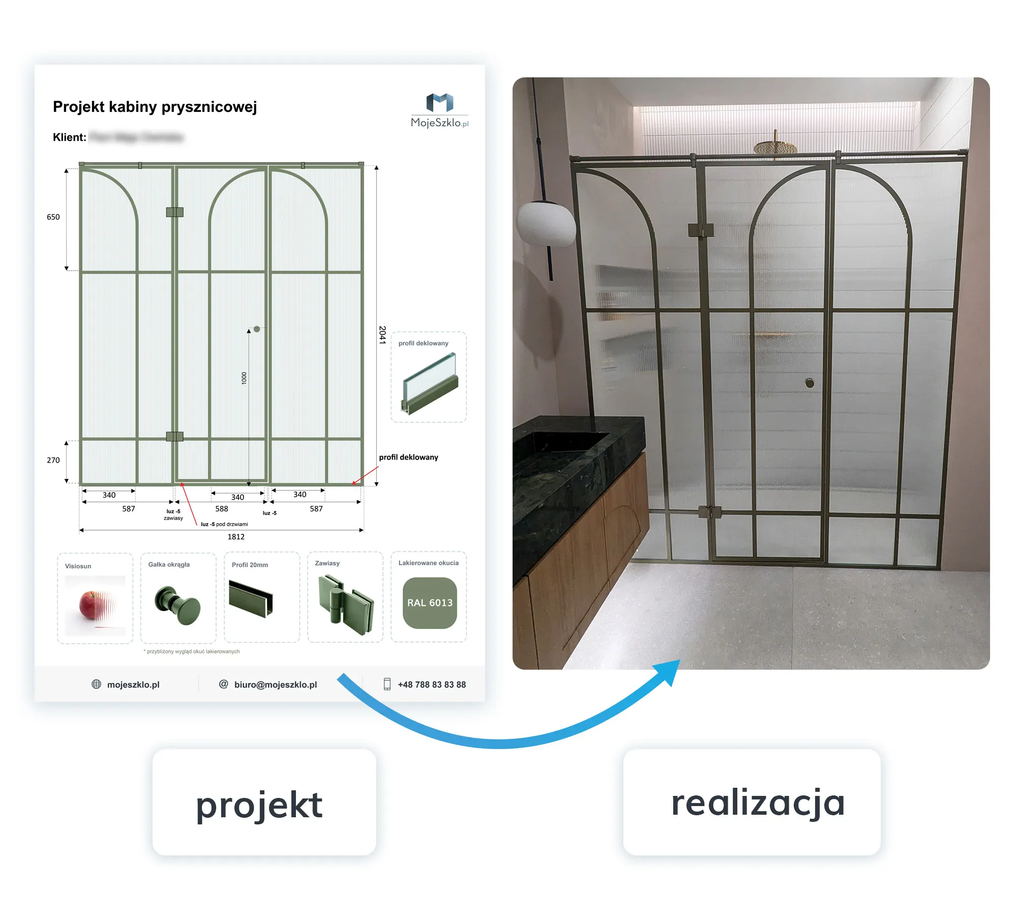 Projekt Kabiny Prysznicowej Artdeco Projekt Kabiny Prysznicowej Artdeco
