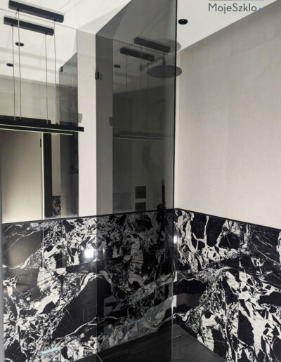 Prysznic Walk In Grafit