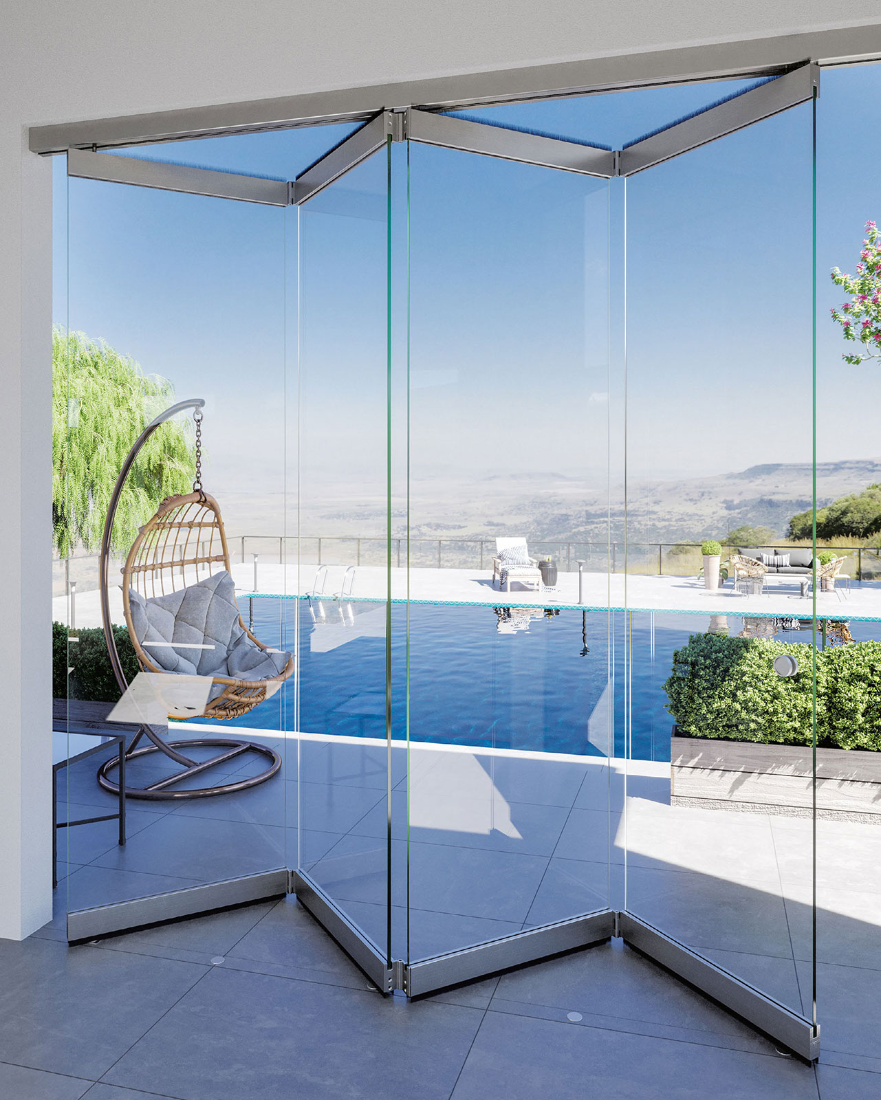 Scianka Mobilna Szklana Scianka Mobilna Szklana