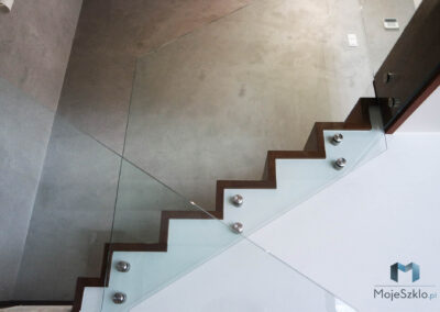 Szklane Balustrady Schodowe​ Na Rotulach